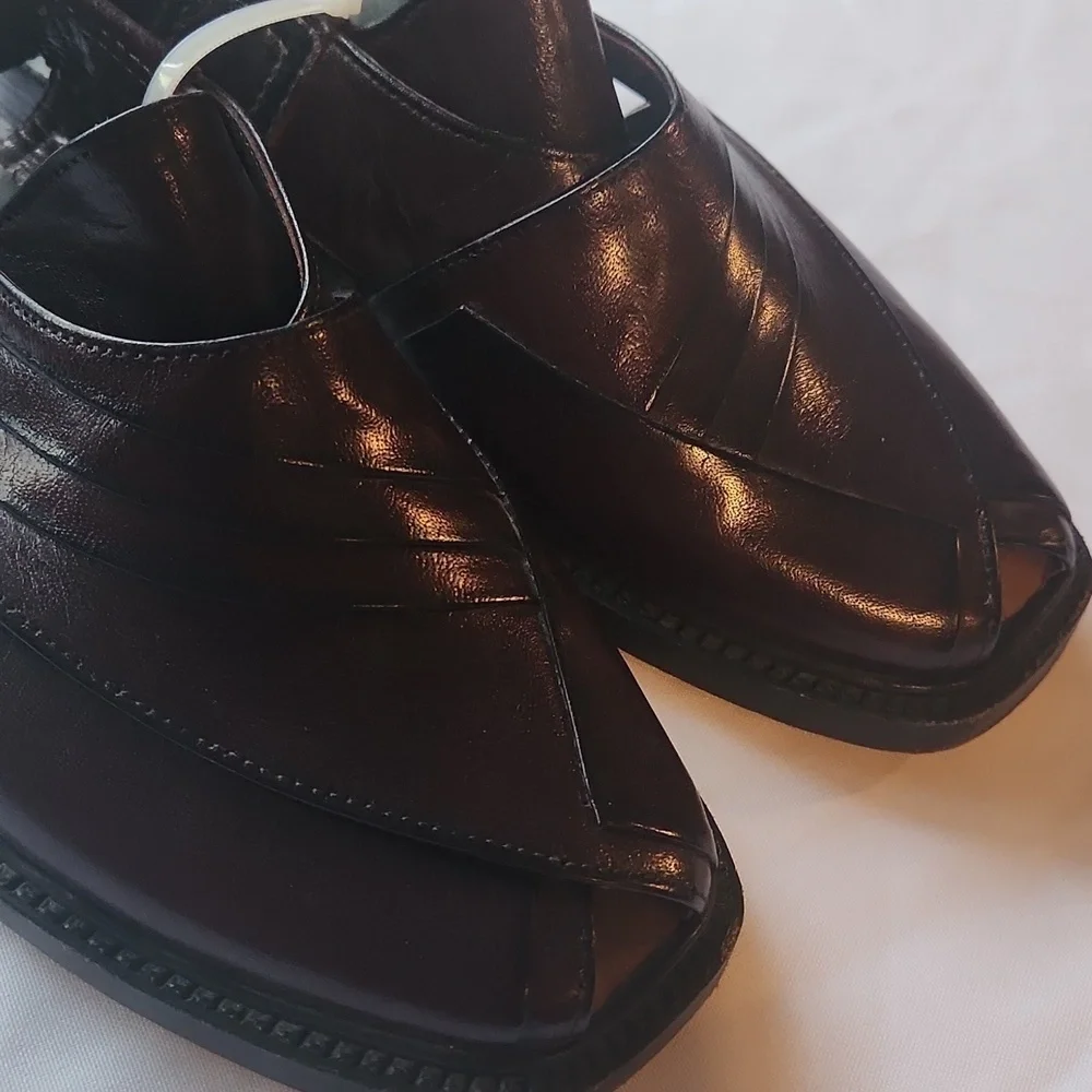 Mr BIG Stylish Black Men's Sandals